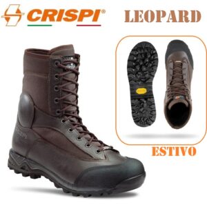CRISPI LEOPARD - Scarponcino estivo Marrone