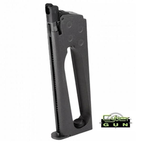 CYBERGUN Colt 1911 Metal Magazine Black - CO2 Style
