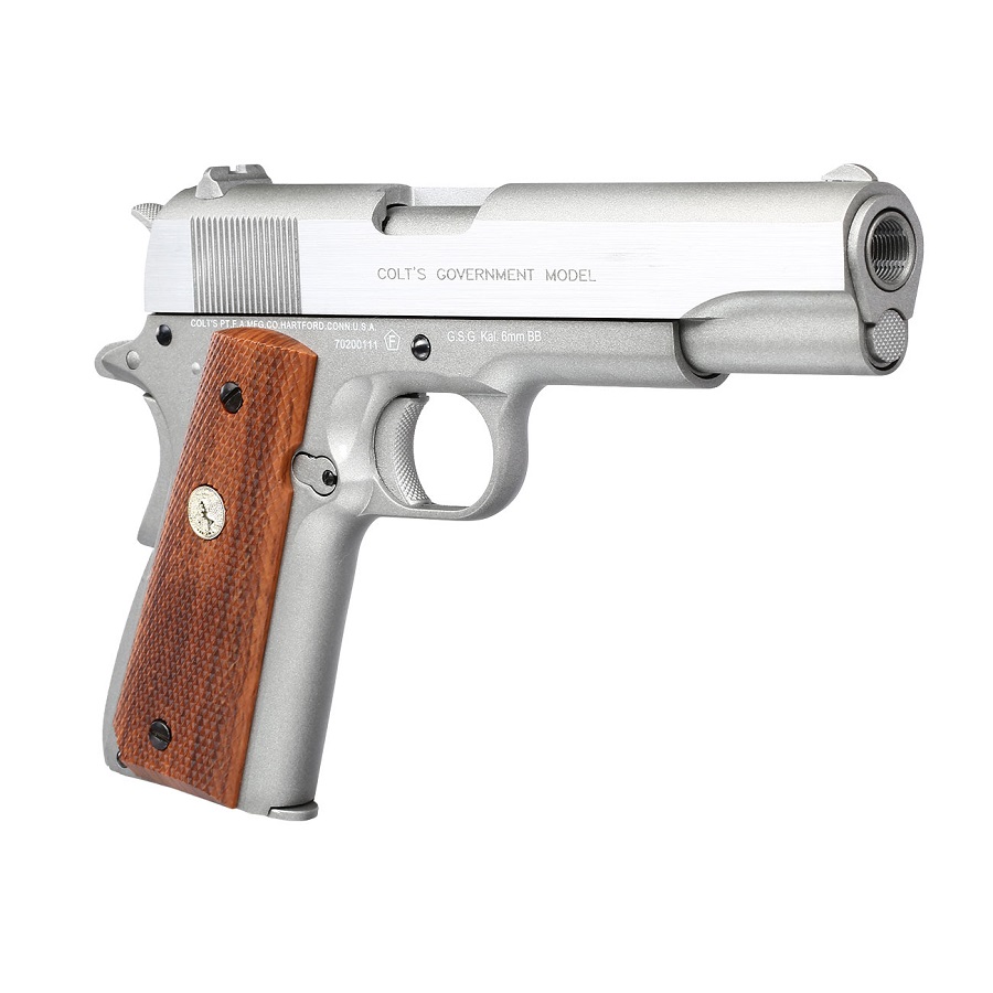 CYBERGUN COLT MK-IV-Full Metal -CO2 -STAINLESS( 180529 ) - immagine 3