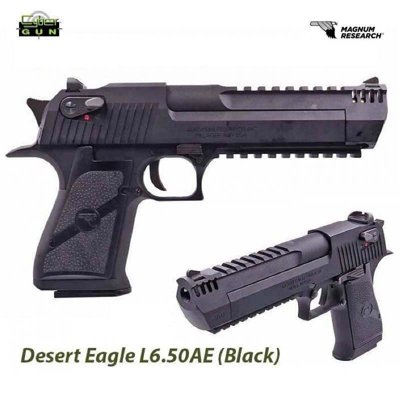 DESERT EAGLE L6 BLACK FULL METAL MAGNUM RESEARCH INC. CYBERGUN (950509)
