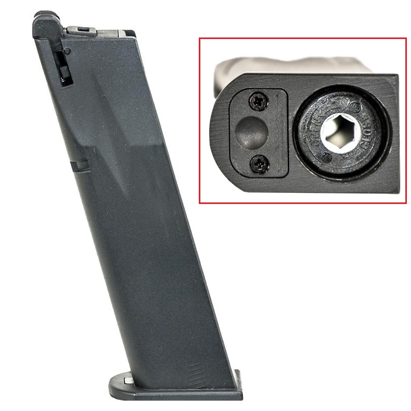 CYBERGUN Sig Sauer P226 X-Five CO2 BB Pistol Magazine - Black(285039)