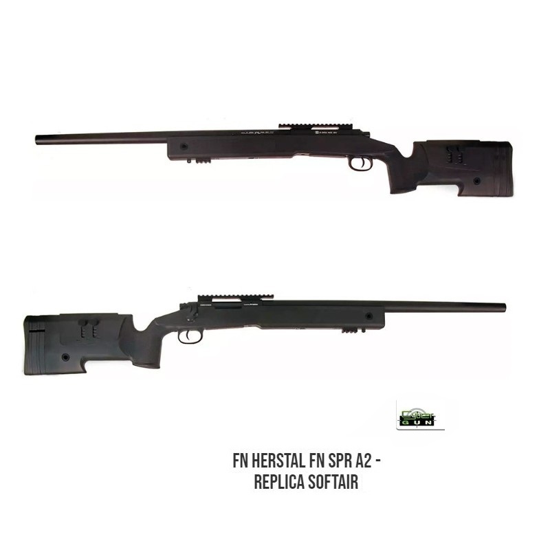 CYBERGUN FN SPR A2 BLACK - Spring airsoft replica