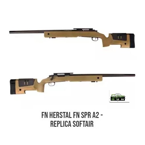 CYBERGUN FN SPR A2 FDE - Spring airsoft replica