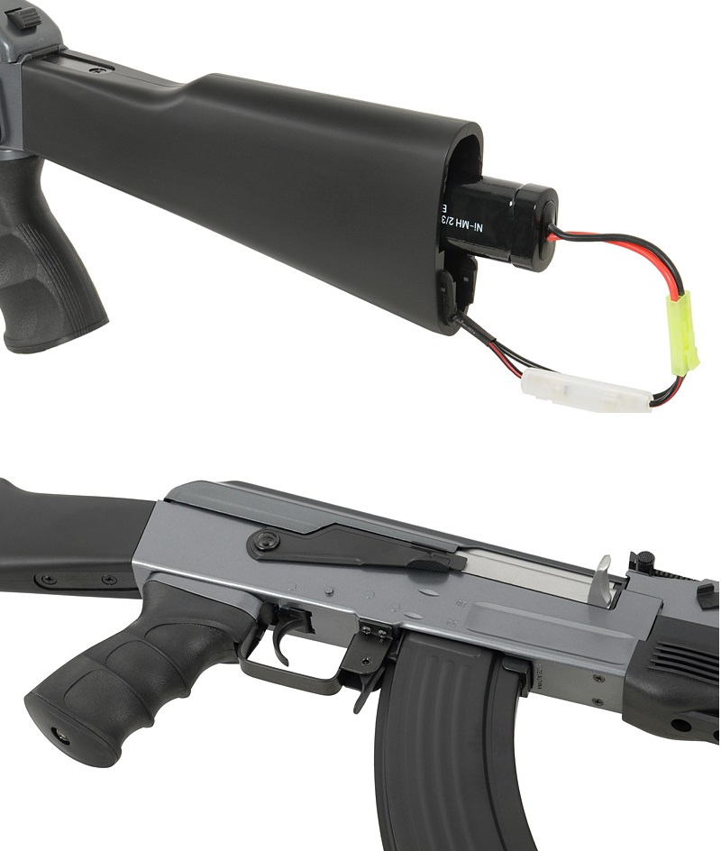 CYMA CM.028-A AK-47 Tactical Black- full optionals - immagine 3