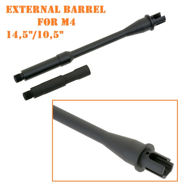 CYMA Canna Esterna 2 Parti Per M4- metallo nero (FBP2178)