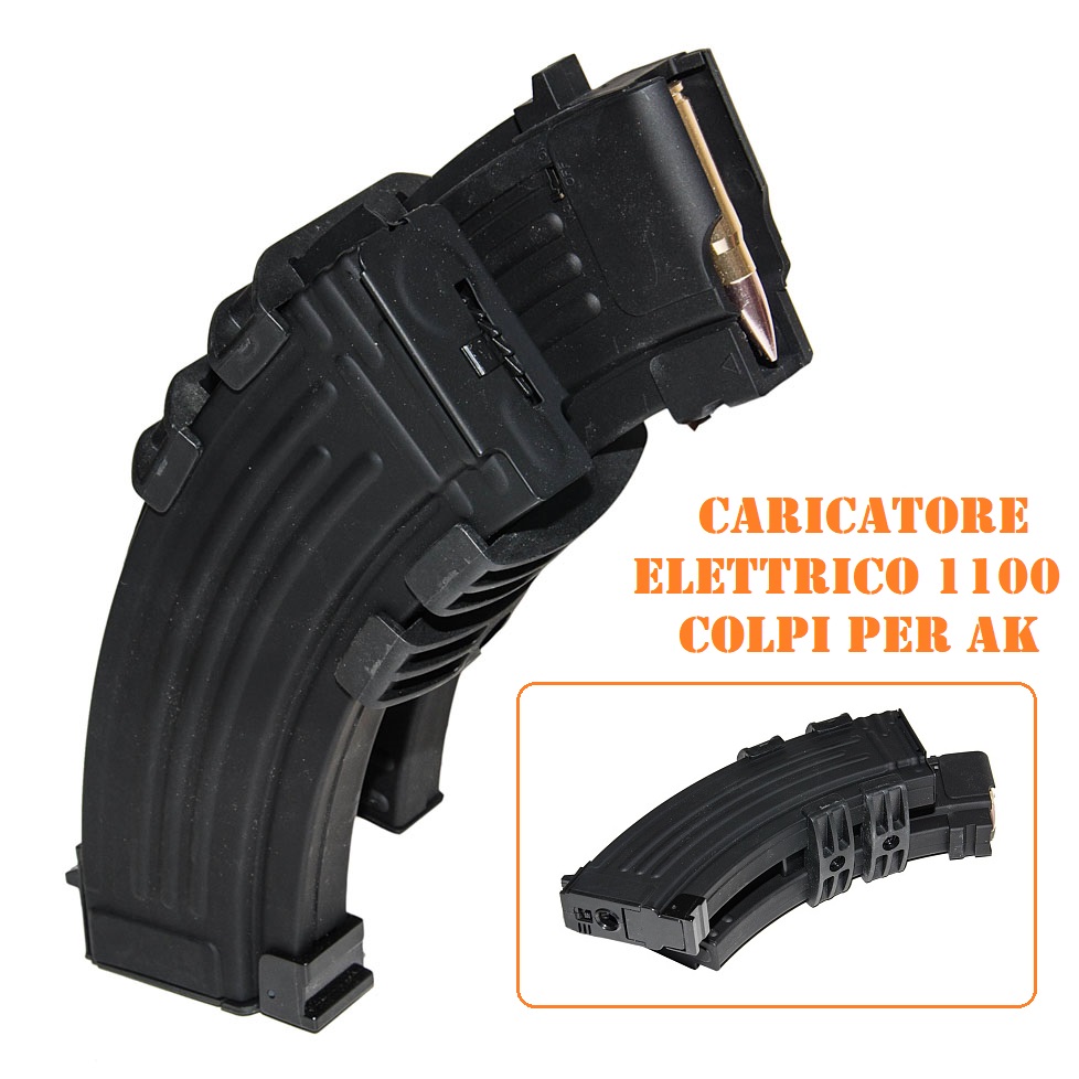 CYMA CARICATORE ELETTRICO 1100 BB PER AK (C14)
