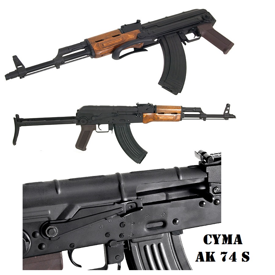 CYMA AK-74S FULL METAL & WOOD (CM048S)