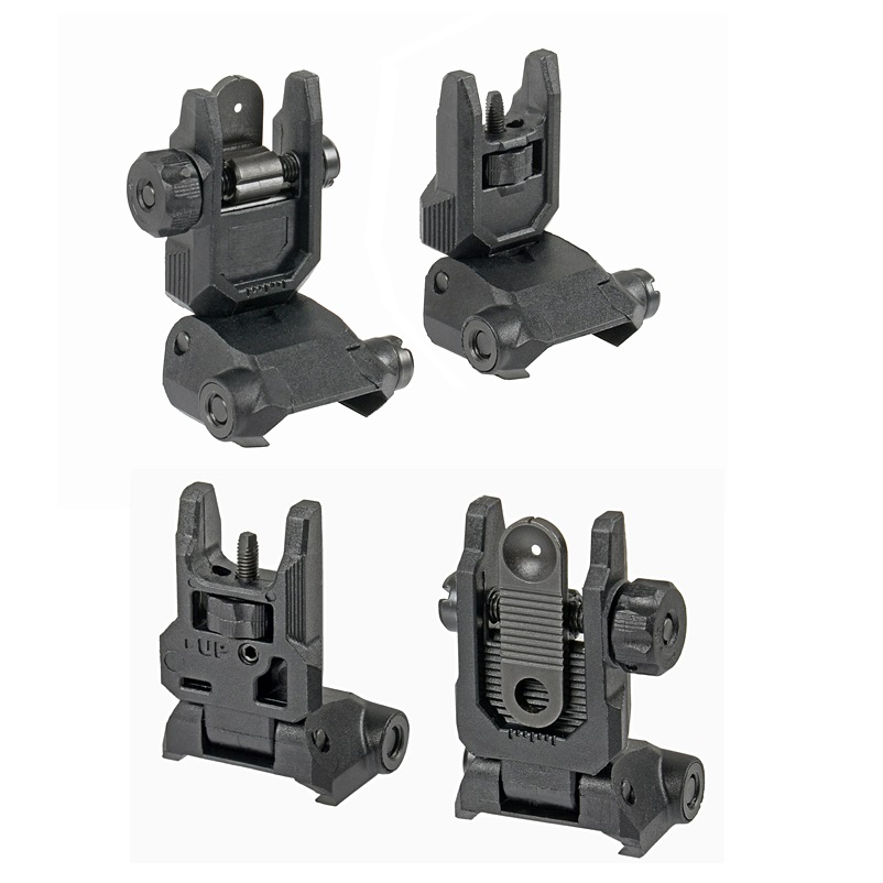 Polymer Folding Sight Set - Black (FBP4021) Coppia tacche di mira flip-up