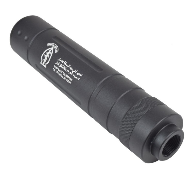 CYMA SILENZIATORE " SPECIAL FORCES " TYPE D IN METALLO - 145 MM (HY-147D) - Image 2