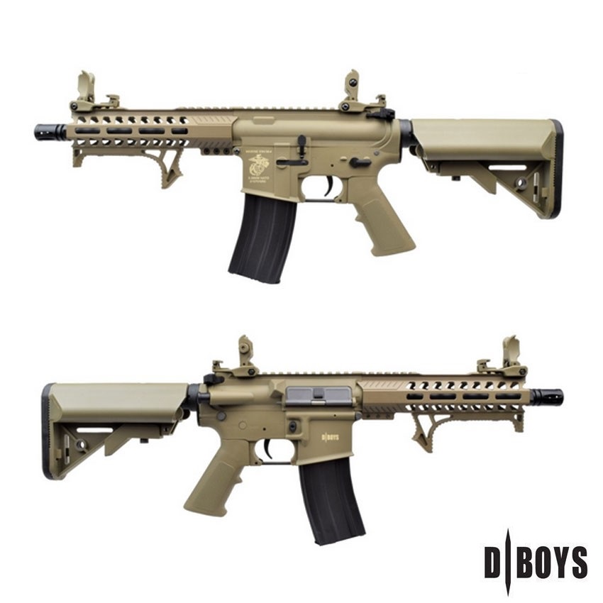 DBOYS 2.0 M4 FIGHTER 8'' COMMANDO MARINE TAN (7301T)