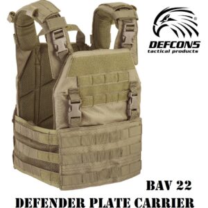 DEFCON 5 DEFENDER PLATE CARRIER COYOTE (BAV 22)