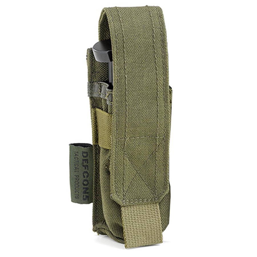 Defcon5 portacaricatore singolo per pistola verde