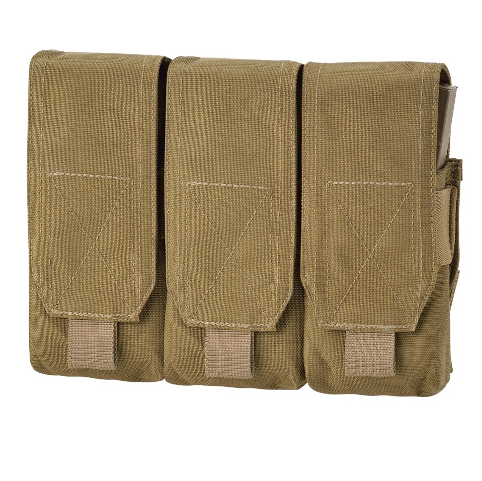 Defcon 5 M4/AK Triple Mag Pouch Coyote (D5-M4AK3 CT)