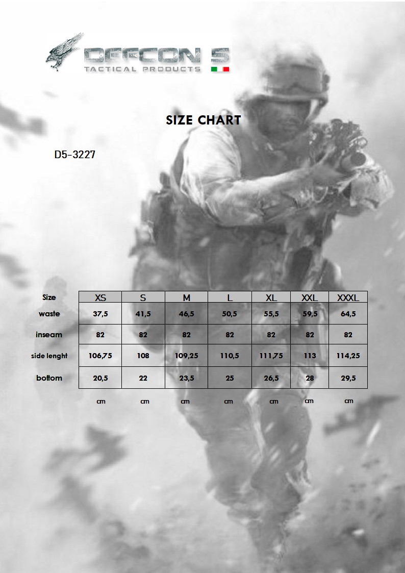 DEFCON 5 VEGETATO PANTALONE GLADIO TACTICAL CON GINOCCHIERE INCLUSE (D5-3227) - Image 2
