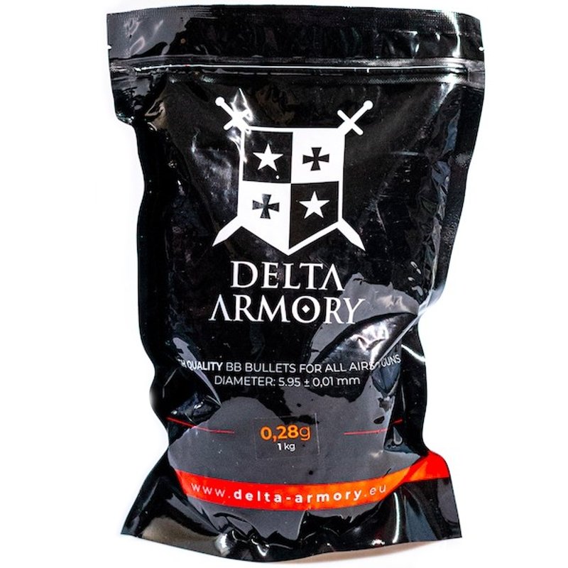 DELTA ARMORY PALLINI BIANCHI 0,28 - Busta 1 kg