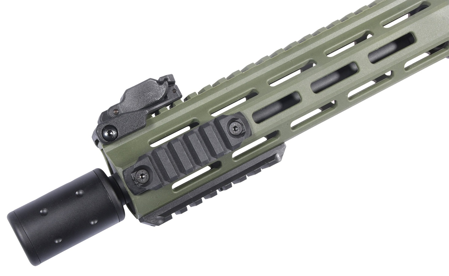 Delta Armory M4 AR15 M-LOK SilentOps 10" Charlie Oliva (DA-C11-OLV) - Image 2