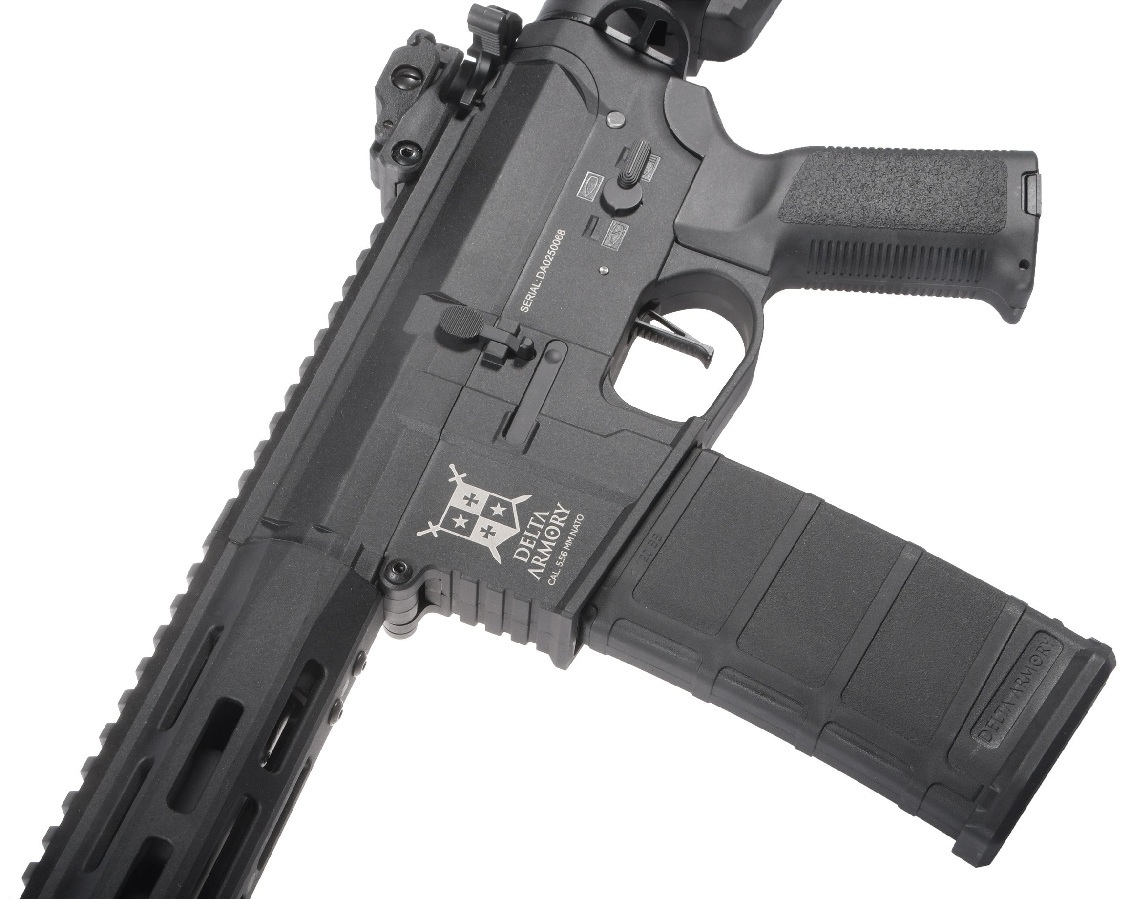 Delta Armory M4 AR15 M-LOK SilentOps 8" Black (DA-C10) - Image 2