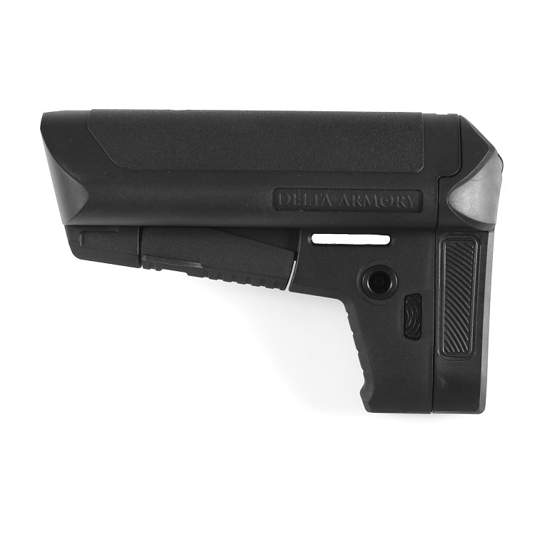 DELTA ARMORY M4 SF BLACK STOCK (DA-ACC-09) In Polimero