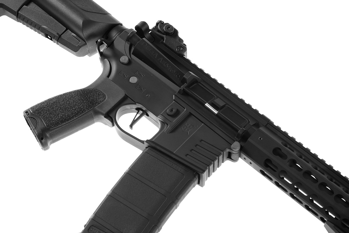 DELTA ARMORY AR15 KeyMod 8” ALPHA Black - Full Metal & Full Optionals ( DA-A05) - Image 2