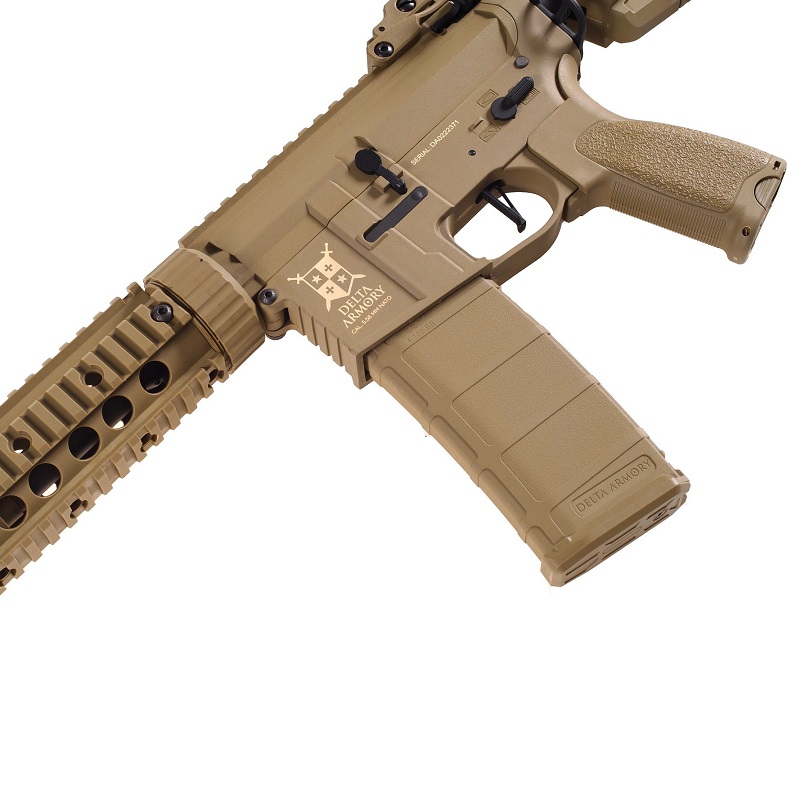 Delta-Armory AR15 SilentOps 7” Charlie FULL TAN (DA-C05-FT) - Image 2