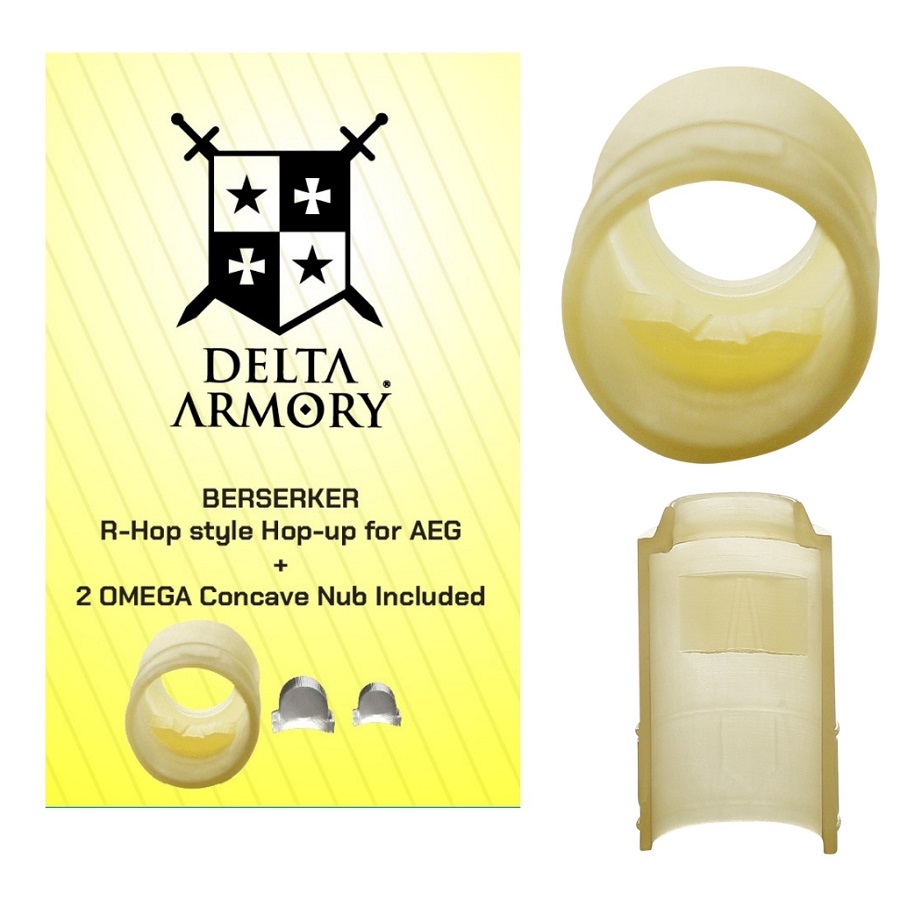 Delta Armory Berserker hop-up + 2 omega nub (da-hop-ber)