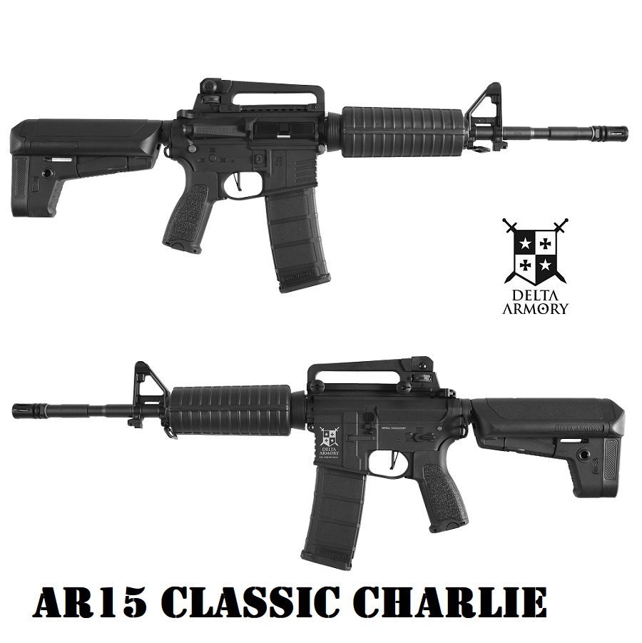 Delta Armory AR15 CLASSIC CHARLIE BLACK(DA-C01)