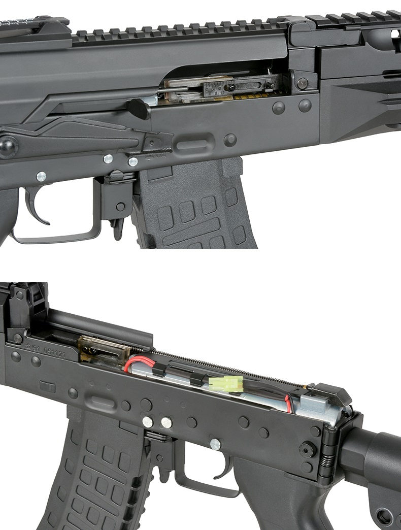 DOUBLE BELL BY-026 FULL METAL AK 74 U TACTICAL BLACK - Image 4