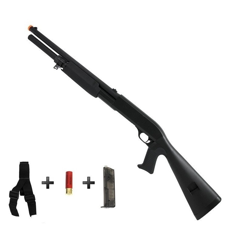 Double Eagle M56AL Tri Shot Shotgun Black