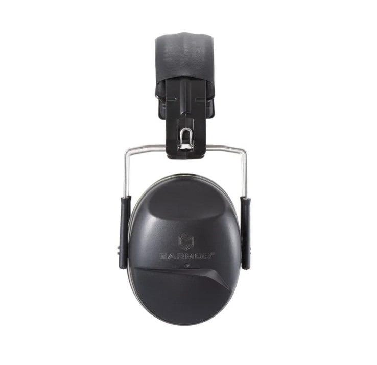 EARMOR M06A Black Hearing Protector - Cuffie Protezione Passiva Standard - immagine 3