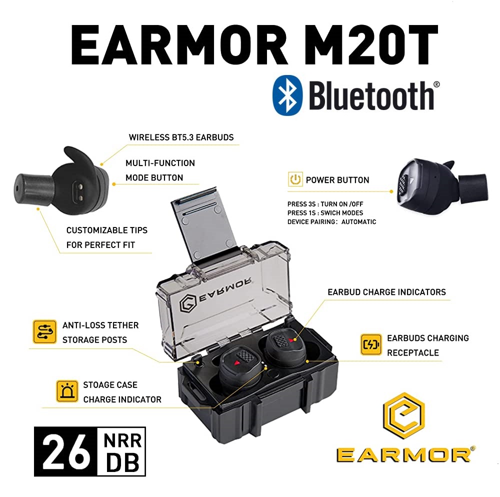 Earmor - M20T Auricolari Wireless -wireless earbuds