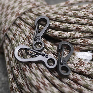 EDC Mini Carabiner black 2,5 cm - immagine 2