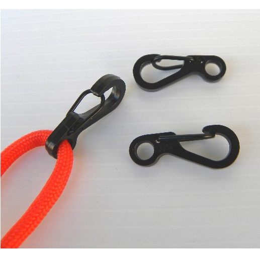 EDC Mini Carabiner black 2,5 cm - immagine 3