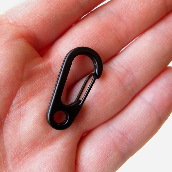 EDC Mini Carabiner black 3 cm - Image 2