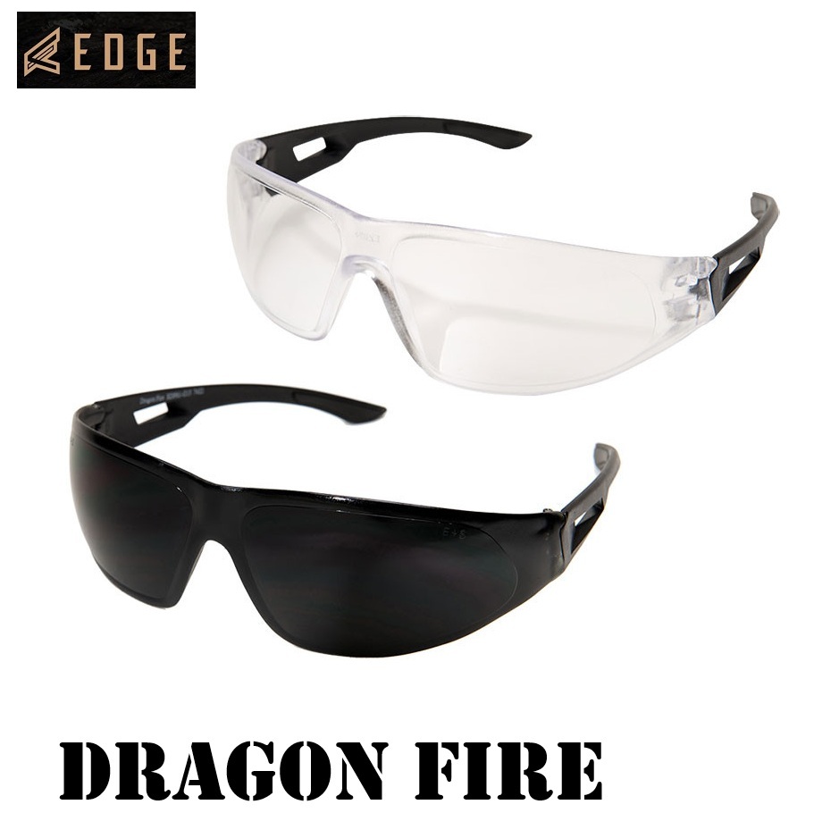 EDGE TACTICAL DRAGON FIRE - Occhiale di protezione