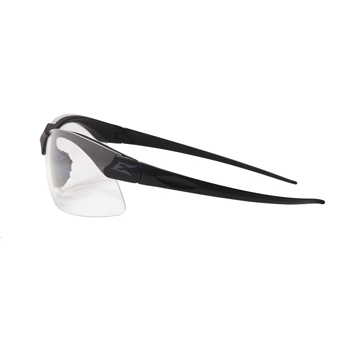 EDGE TACTICAL SHARP EDGE BLACK - CLEAR LENS- THIN THEMPLE - (SSE611-TT) - Image 2