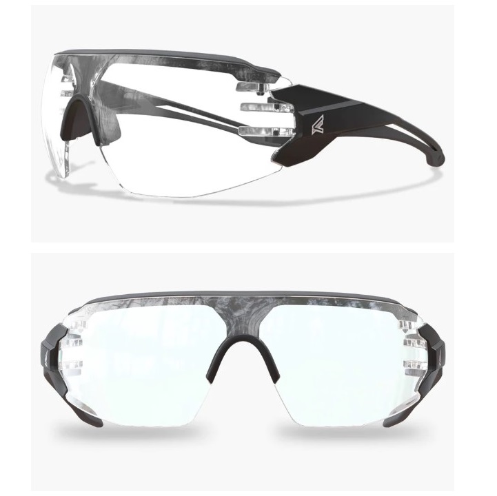 Edge Tactical Eyewear TAVEN -CLEAR LENS - Vapor Shield (XTV121VS)