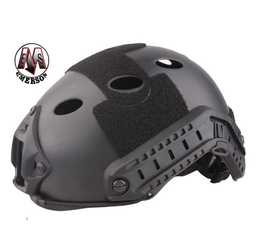 Emerson replica Fast Helmet PJ type NERO( para jump)