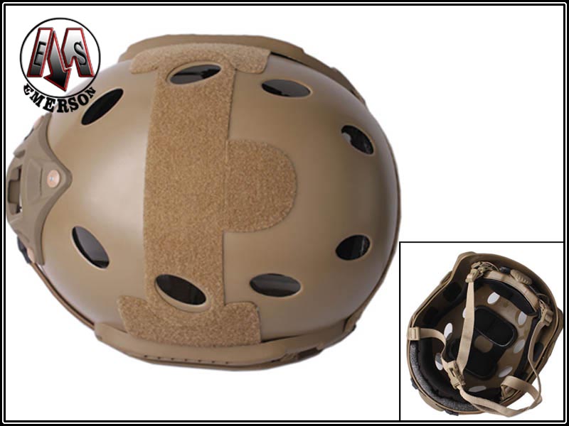 Emerson replica Fast Helmet PJ type Coyote Brown( para jump) - Image 2