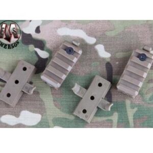 Emerson kit mini rail per slitte elmetto coyote 