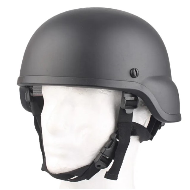 EMERSON MICH 2000 HELMET BLACK FOR AIRSOFT ONLY(EM8975)