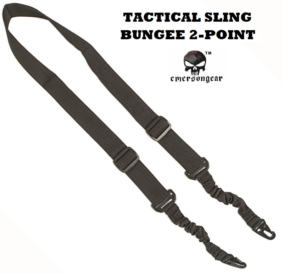 Emerson 2 Point Bungee Sling Black - cinghia 2 punti (EM2426)