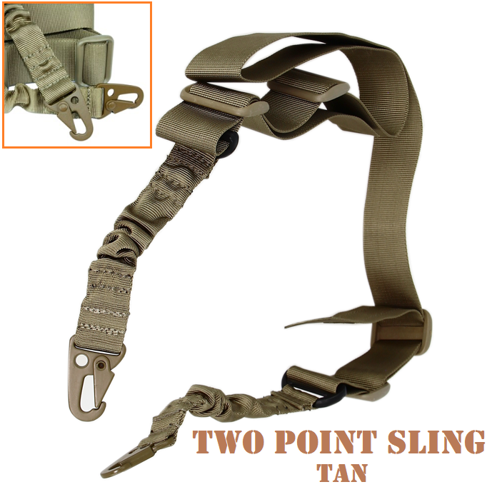 Emerson 2 Point Bungee Sling Tan - cinghia 2 punti (EM2426)