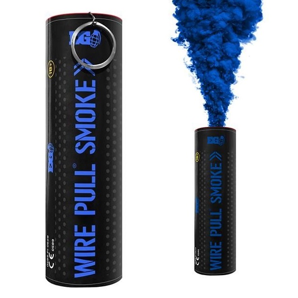 ENOLA GAYE BLU WIRE PULL SMOKE GRENADE (50gr)