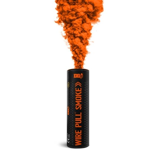 ENOLA GAYE ORANGE WIRE PULL SMOKE GRENADE (50gr)