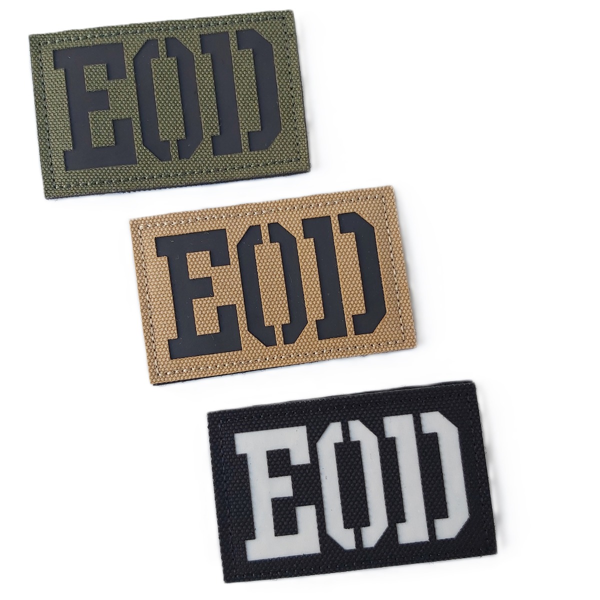 EOD Patch laser cut - infrared- con velcro sul retro