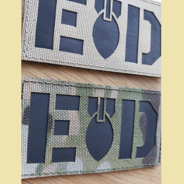 EOD PATCH - IR Reflective - LASER CUT DESIGN - immagine 2