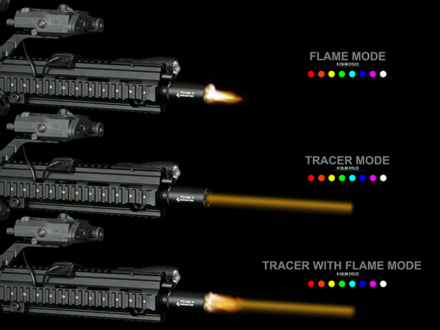 ESHOOTER FLARE M TRACER UNIT WITH FLAME EFFECT - Unità tracciante - Image 3