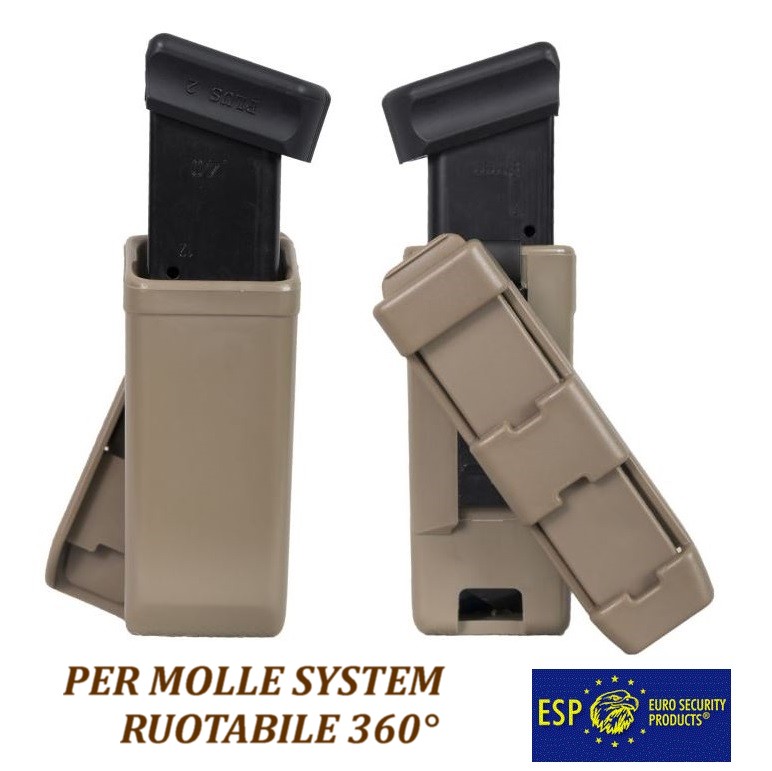 ESP Pistol Mag MOLLE Holder - COYOTE (MH-44-02)