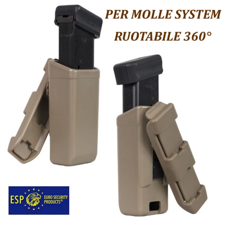 ESP Pistol Mag MOLLE Holder - COYOTE (MH-44-02) - immagine 2