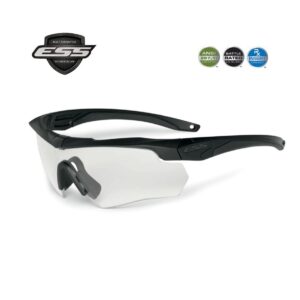ESS CROSSBOW EYESHIELD Black - clear lens